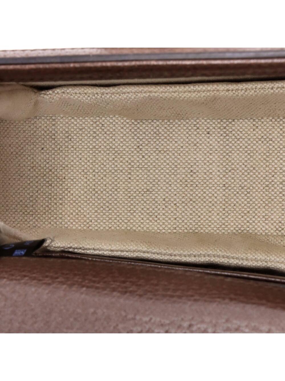 Gucci Bamboo Top Handle Bag Jumbo Gg #301539G24B - Picture 5 of 8